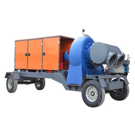 大流量防汛排澇移動(dòng)泵車(chē)