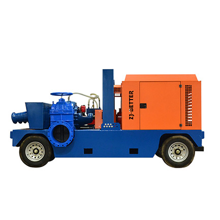 柴油機(jī)移動(dòng)排水泵車(chē)